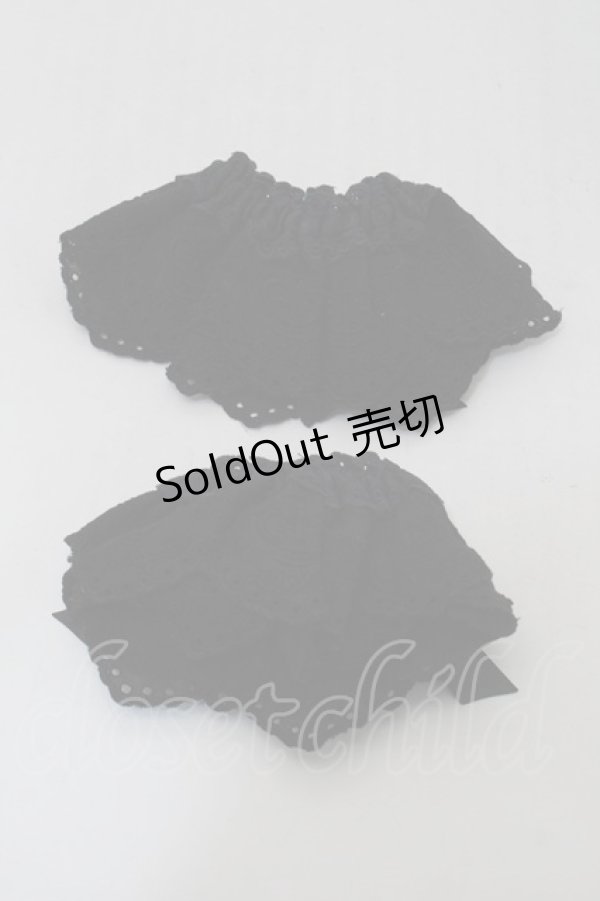 画像2: LOLITA / お袖とめ  黒 S-25-10-29-002-LO-ZA-AS-ZS (2)