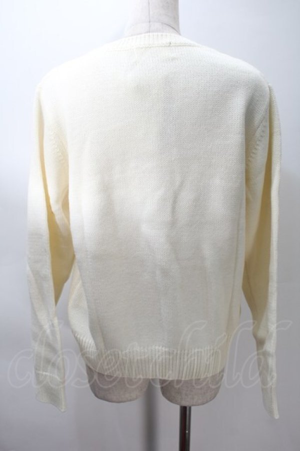 画像2: PINK HOUSE / フラッフィーキティーズニット  オフ S-25-10-29-019-LO-TO-AS-ZS (2)