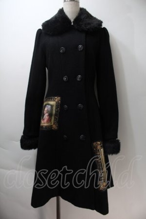 画像: Innocent World / 廃墟の中のポートレートコート M 黒 S-25-10-29-036-IW-CO-AS-ZS