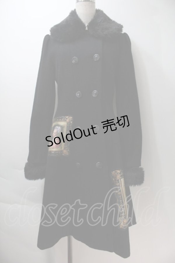 画像1: Innocent World / 廃墟の中のポートレートコート M 黒 S-25-10-29-036-IW-CO-AS-ZS (1)