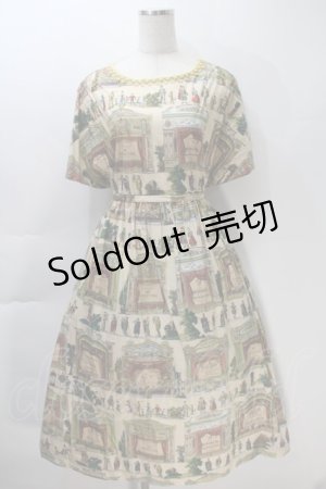 画像: Jane Marple Dans Le Salon / Paper theaterタブリエドレス  オフ S-25-10-30-034-JM-OP-AS-ZS