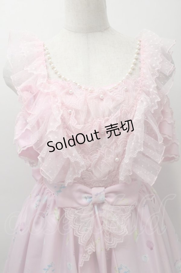 画像3: Angelic Pretty / Chateau d'ecumeジャンパースカートセット  ピンク S-25-10-30-035-AP-OP-AS-ZS (3)