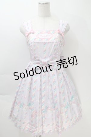 画像: Angelic Pretty / Sugary Carnivalジャンパースカート  ラベンダー S-25-10-30-036-AP-OP-AS-ZS