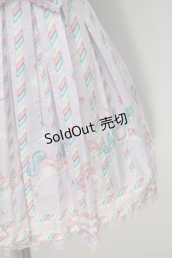 画像4: Angelic Pretty / Sugary Carnivalジャンパースカート  ラベンダー S-25-10-30-036-AP-OP-AS-ZS (4)