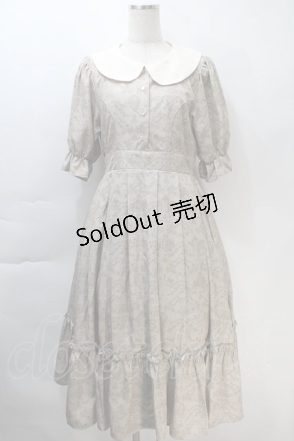 画像1: m petit by misako / NINA’Sコラボトワルドジュイワンピース M ベージュ S-25-10-30-039-LO-OP-AS-ZS (1)