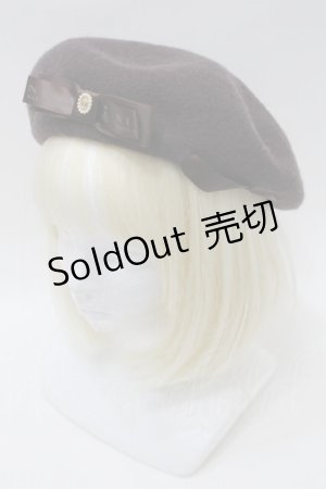 画像: m petit by misako / NINA'Sコラボベレー  ブラウン S-25-10-30-006-LO-AC-AS-ZS