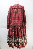 画像2: Angelic Pretty / British Bearブラウス＆ティアードスカート  赤 S-25-10-30-042-AP-OP-AS-ZS (2)