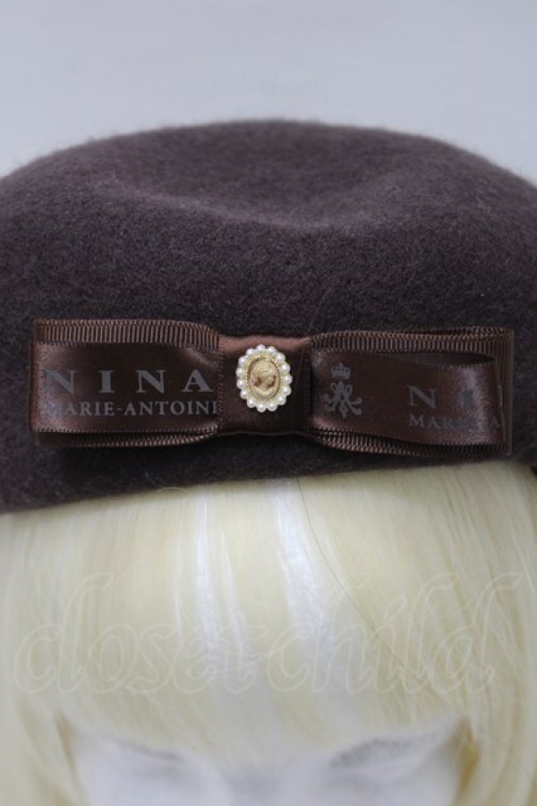 画像3: m petit by misako / NINA'Sコラボベレー  ブラウン S-25-10-30-006-LO-AC-AS-ZS (3)