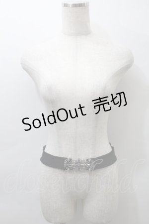 画像: axes femme / ゴムベルト  黒 S-25-10-30-007-AX-BL-AS-ZS