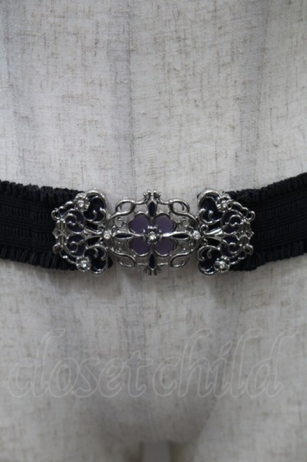 画像2: axes femme / ゴムベルト  黒 S-25-10-30-007-AX-BL-AS-ZS (2)