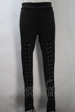 画像: KRY CLOTHING / 「KURINUKI４」レギンス  黒 S-25-10-30-053-EL-PA-HR-ZS