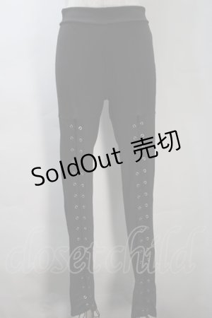 画像: KRY CLOTHING / 「KURINUKI４」レギンス  黒 S-25-10-30-053-EL-PA-HR-ZS