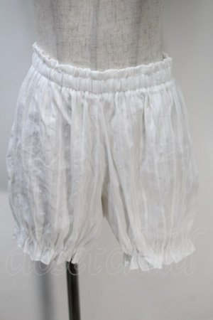 画像: Forest Song / ドロワーズ  白 S-25-10-30-060-LO-PA-HR-ZS