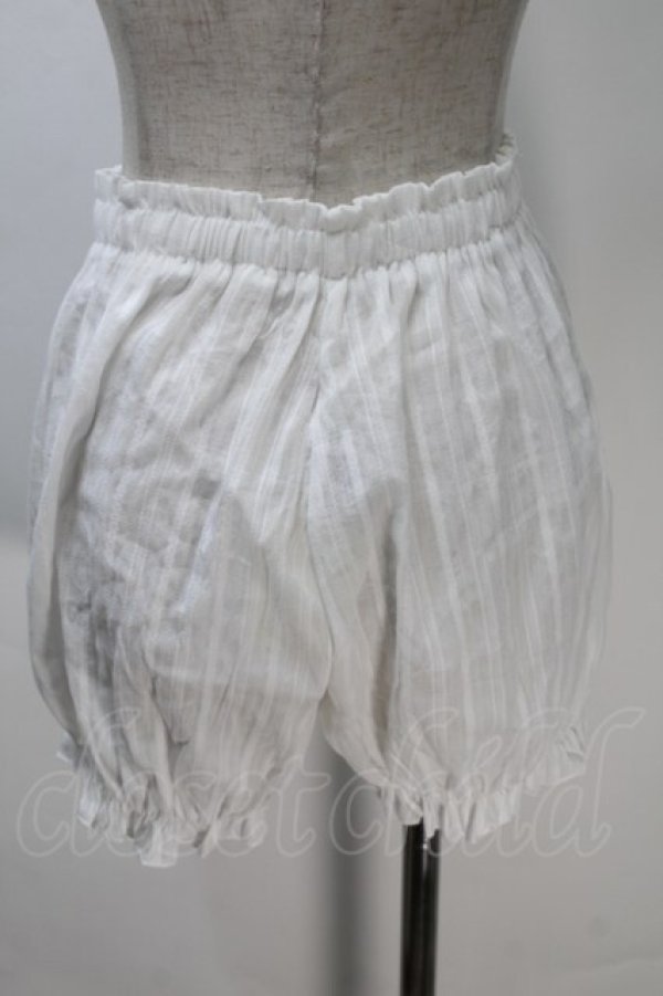 画像2: Forest Song / ドロワーズ  白 S-25-10-30-060-LO-PA-HR-ZS (2)