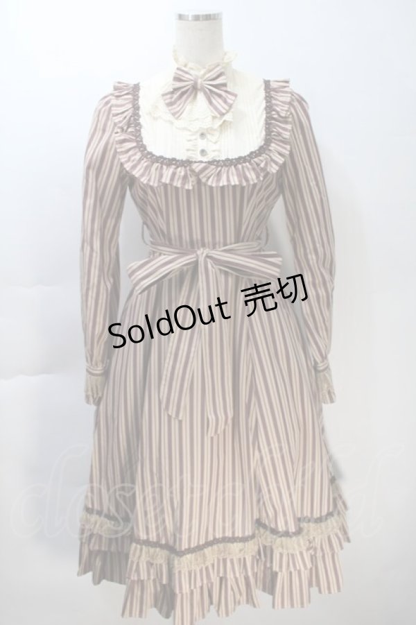 画像1: Victorian maiden / クラシカルドールロングドレス  ワイン S-25-10-30-1004-CL-OP-AS-ZS (1)