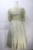 画像2: Victorian maiden / フローレンスケープドレス  ピスタチオ S-25-10-30-1007-CL-CO-AS-ZS (2)