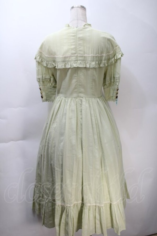 画像2: Victorian maiden / フローレンスケープドレス  ピスタチオ S-25-10-30-1007-CL-CO-AS-ZS (2)