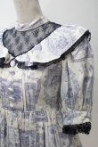 画像3: Victorian maiden / Lazy afternoonドールドレス  オフｘブルー S-25-10-30-1008-CL-OP-AS-ZS (3)