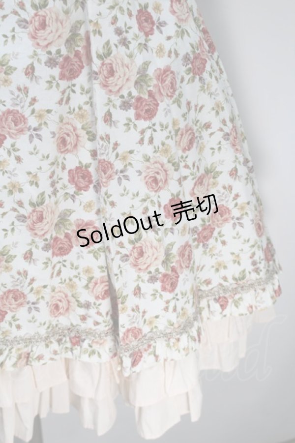 画像4: Victorian maiden / オールドローズフリルドレス  オフ S-25-10-30-1009-CL-OP-AS-ZS (4)