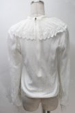 画像2: Angelic Pretty / Dollyレースカラーカットソー  白 S-25-10-30-015-AP-TO-AS-ZS (2)
