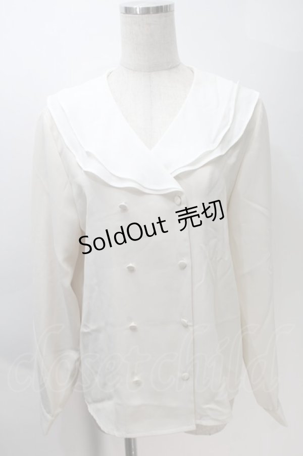 画像1: LOLITA / バイカラーカーディガン  キナリ S-25-10-30-018-LO-TO-HR-ZS (1)