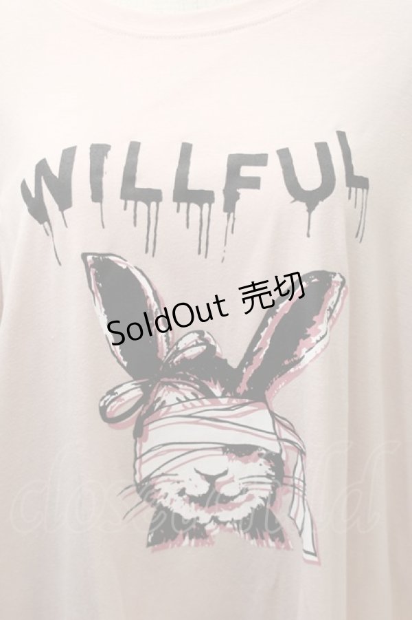 画像4: Ank Rouge / レイヤードラビットBigTe  ピンク S-25-10-30-022-CA-TO-HR-ZS (4)