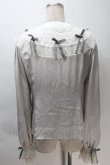 画像2: Angelic Pretty / Airy Frillブラウス  グレー S-25-10-30-024-AP-BL-AS-ZS (2)