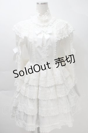 画像: BABY,THE STARS SHINE BRIGHT / エリザベスワンピースセット  白 S-25-10-30-029-BA-OP-AS-ZS