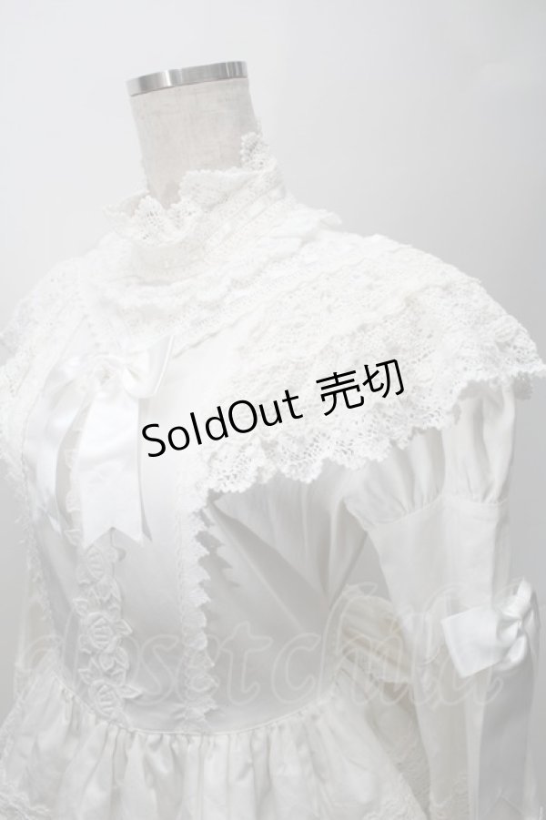 画像3: BABY,THE STARS SHINE BRIGHT / エリザベスワンピースセット  白 S-25-10-30-029-BA-OP-AS-ZS (3)