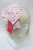 画像1: Angelic Pretty / Princessリボンデコレーションカチューシャ  ピンク S-25-10-30-004-AP-AC-AS-ZS (1)