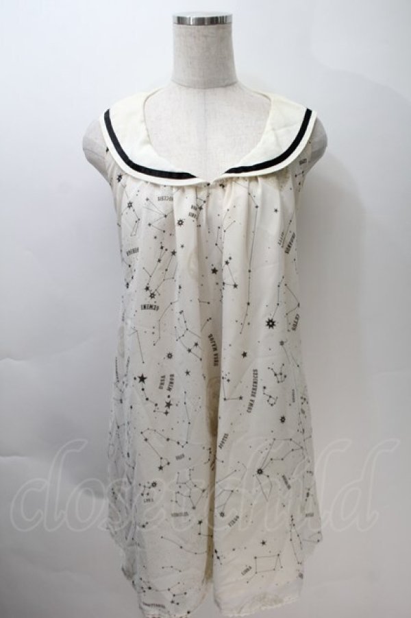 画像1: Angelic Pretty / Cosmicセーラージャンパースカート  ベージュ S-25-10-30-032-AP-OP-AS-ZS (1)