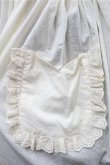 画像5: 胡桃木（海外ロリータブランド） / エプロンスカート  アイボリー S-25-10-31-039-LO-OP-HR-ZS (5)