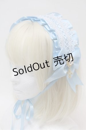 画像: LOLITA / スターレースヘッドドレス  サックス S-25-10-31-006-LO-AC-HR-ZS