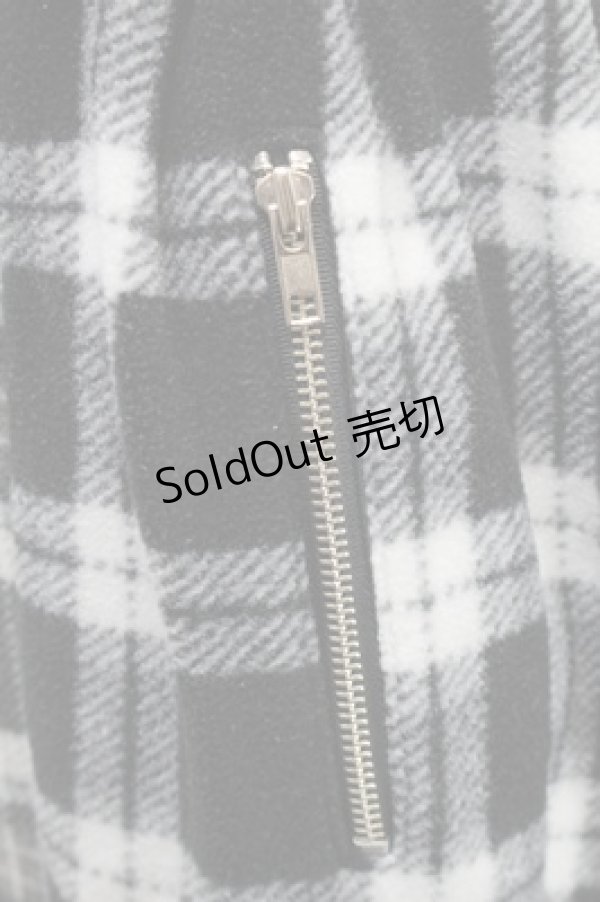 画像3: Candy Stripper / チェックパンツ  黒ｘグレー S-25-10-31-056-PU-PA-AS-ZS (3)