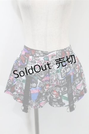 画像: HYPER CORE / STICKERリングハーネスショートパンツ  マルチ S-25-10-31-057-PU-PA-HR-ZS