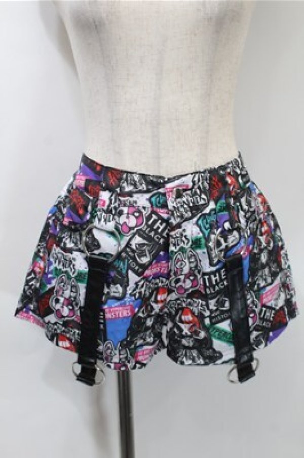 画像1: HYPER CORE / STICKERリングハーネスショートパンツ  マルチ S-25-10-31-057-PU-PA-HR-ZS (1)