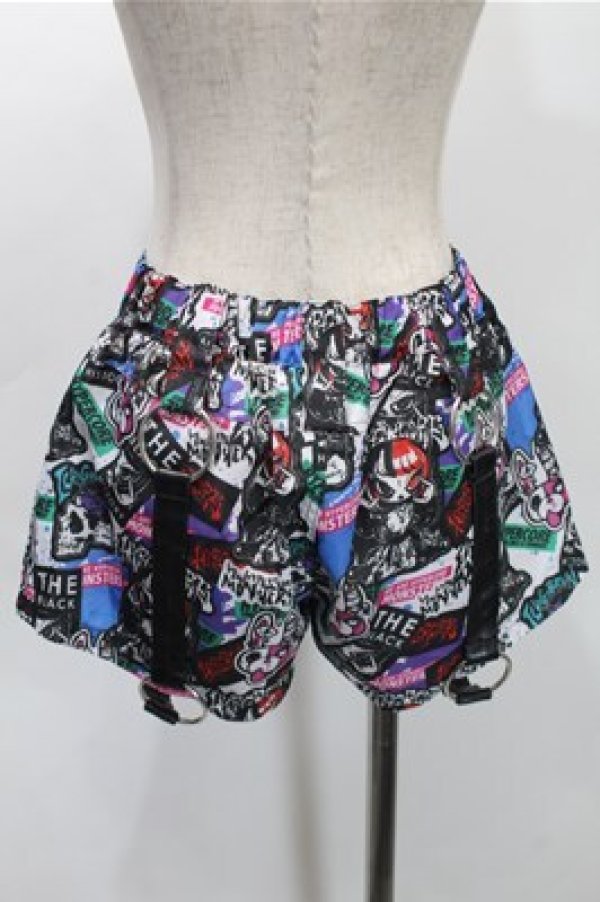 画像2: HYPER CORE / STICKERリングハーネスショートパンツ  マルチ S-25-10-31-057-PU-PA-HR-ZS (2)