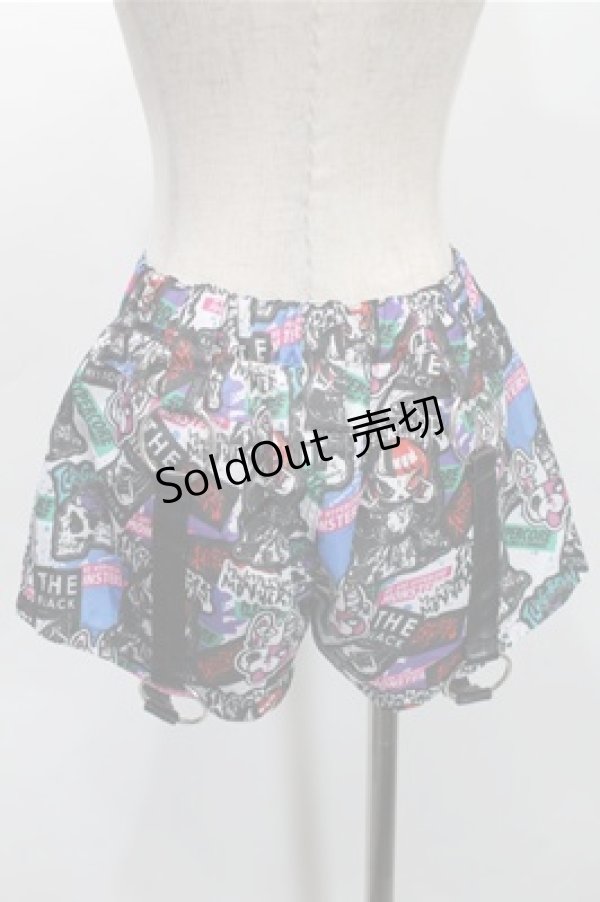 画像2: HYPER CORE / STICKERリングハーネスショートパンツ  マルチ S-25-10-31-057-PU-PA-HR-ZS (2)