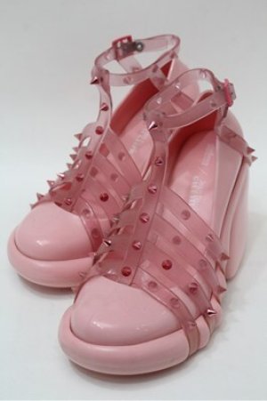画像: Jean Paul GAULTIER / melissaコラボサンダル 26.5 ピンク S-25-10-31-009-GO-SH-HR-ZS