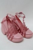 画像2: Jean Paul GAULTIER / melissaコラボサンダル 26.5 ピンク S-25-10-31-009-GO-SH-HR-ZS (2)