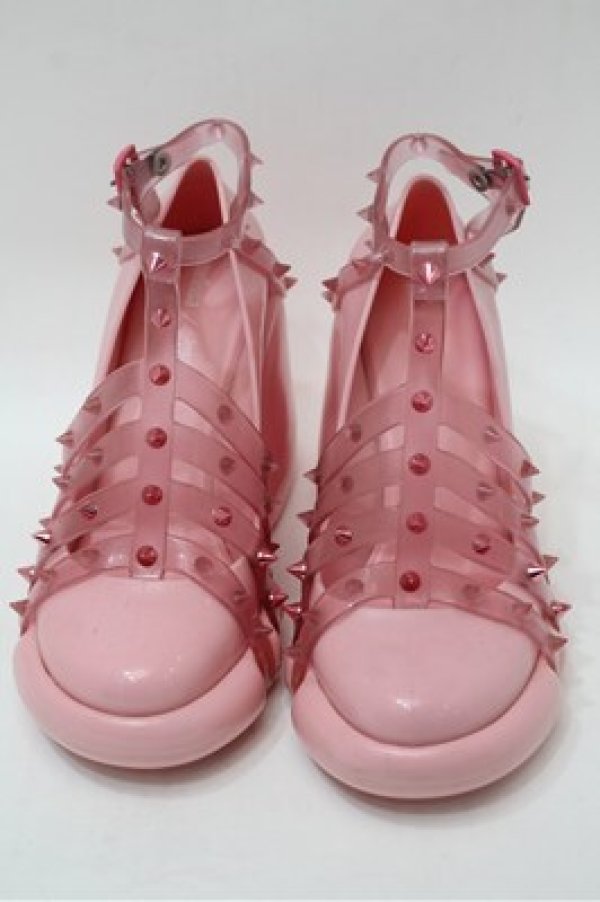 画像3: Jean Paul GAULTIER / melissaコラボサンダル 26.5 ピンク S-25-10-31-009-GO-SH-HR-ZS (3)