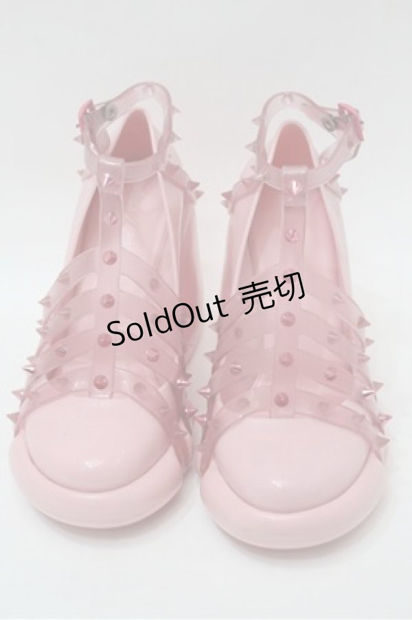 画像3: Jean Paul GAULTIER / melissaコラボサンダル 26.5 ピンク S-25-10-31-009-GO-SH-HR-ZS (3)