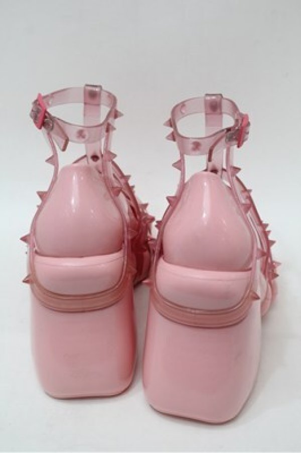 画像4: Jean Paul GAULTIER / melissaコラボサンダル 26.5 ピンク S-25-10-31-009-GO-SH-HR-ZS (4)