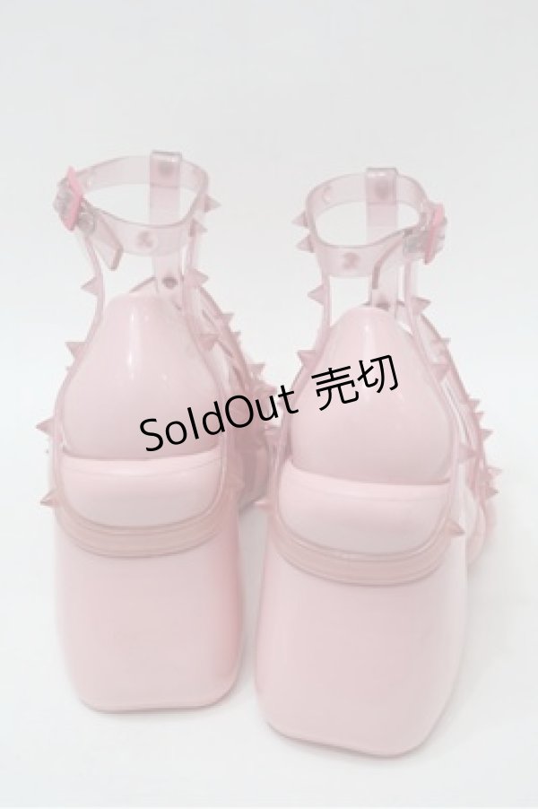 画像4: Jean Paul GAULTIER / melissaコラボサンダル 26.5 ピンク S-25-10-31-009-GO-SH-HR-ZS (4)