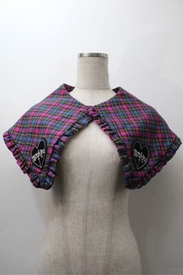 画像1: MORPH8NE / つけ襟  パープル S-25-10-31-012-GO-ZA-HR-ZS (1)