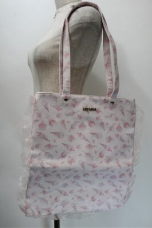 画像: LIZ LISA / アイスクリーム柄トートバッグ  ピンク S-25-10-31-015-LO-SK-HR-ZS