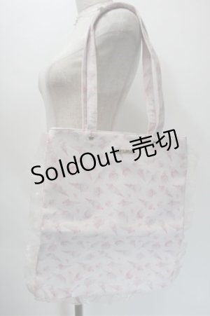 画像: LIZ LISA / アイスクリーム柄トートバッグ  ピンク S-25-10-31-015-LO-SK-HR-ZS