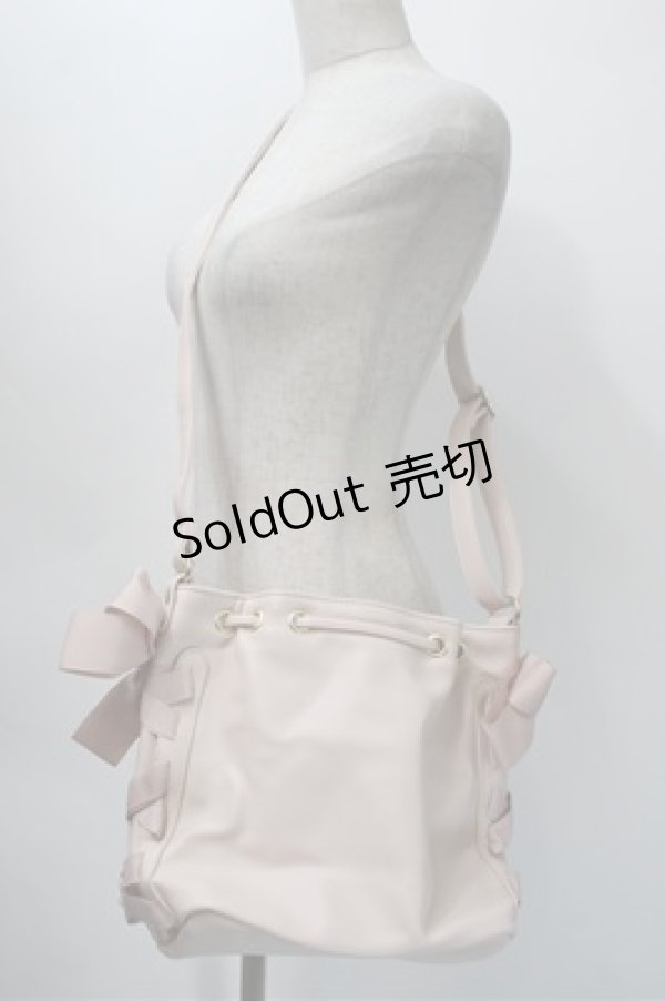 画像2: LIZ LISA / サイドレースアップバッグ  ピンク S-25-10-31-016-LO-BG-HR-ZS (2)