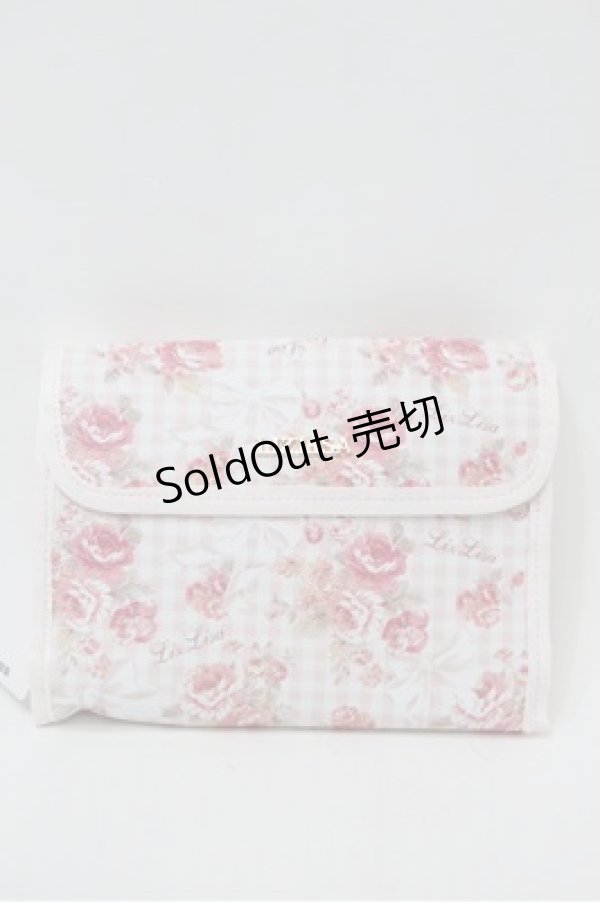 画像1: LIZ LISA / メイクポーチ  ピンク S-25-10-31-002-LO-ZA-HR-ZS (1)