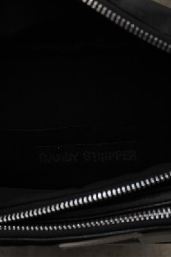 画像3: Candy Stripper / ボディバッグ  黒ｘ白 S-25-10-31-020-PU-CO-AS-ZS (3)